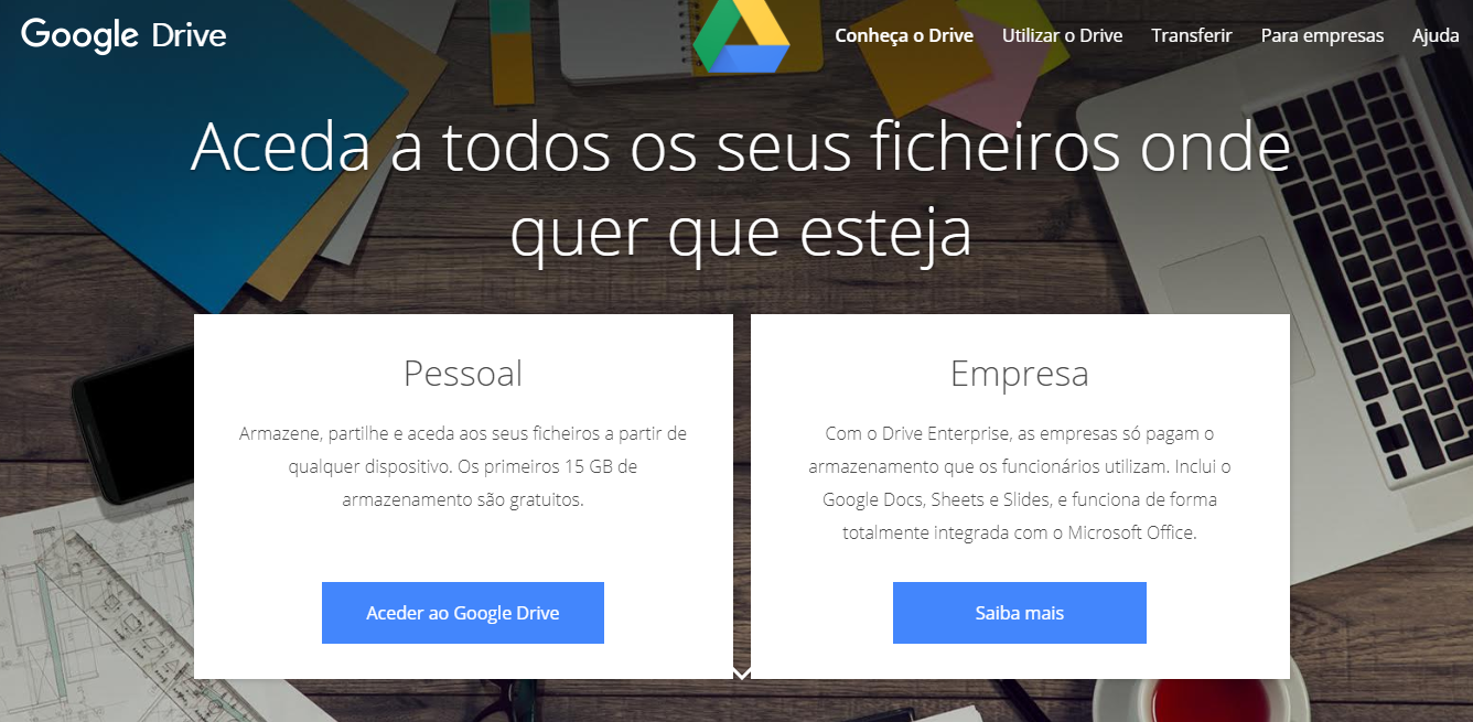 ferramentas organização de eventos- google drive